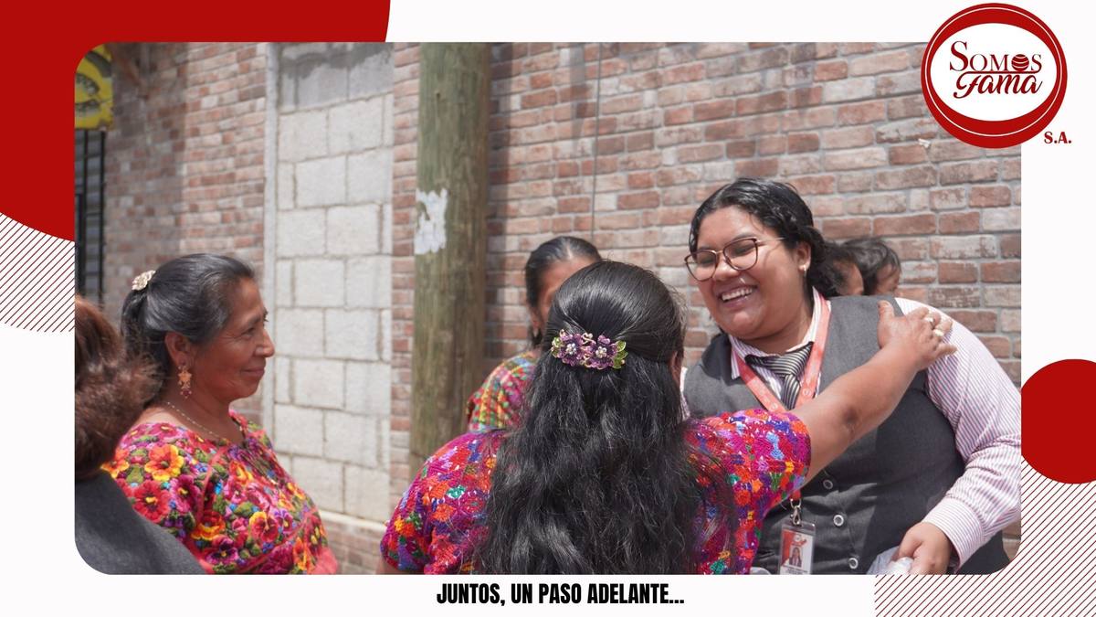 Equipo de SOMOS FAMA en actividad institucional