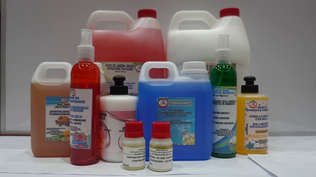 Línea de higiene y perfumería